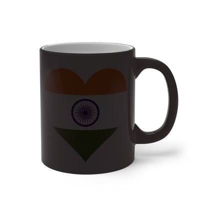 India Heart Color Changing Mug