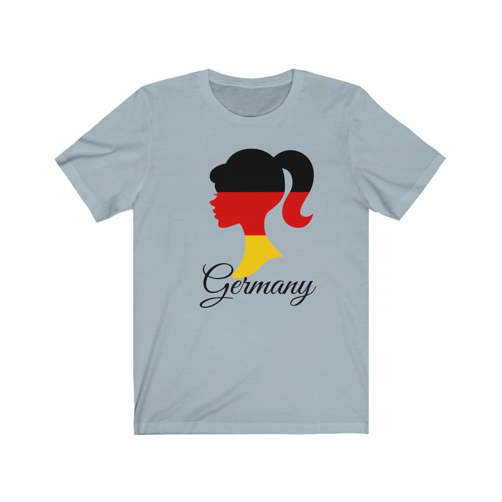 Germany Girl Flag Premium Tee 1 - Unisex