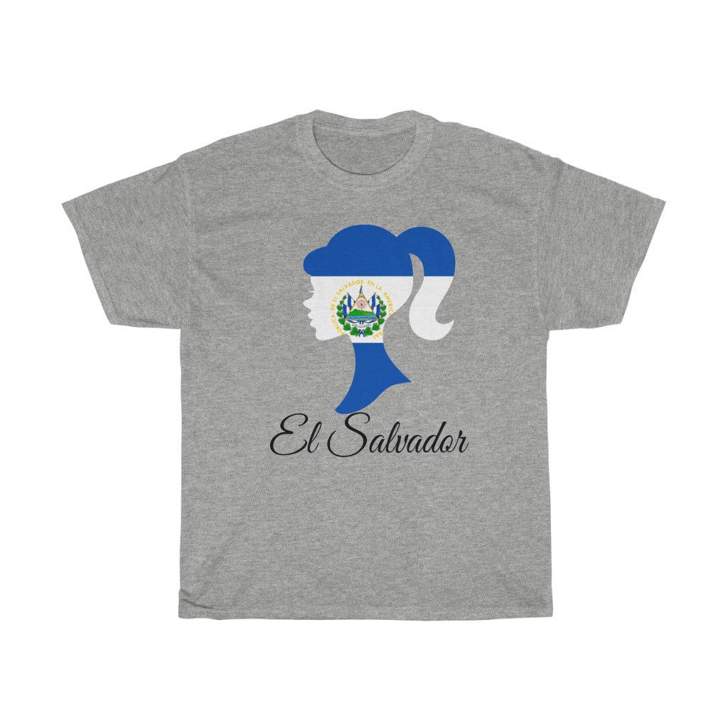 El Salvador Girl Flag Standard Tee 1 - Unisex