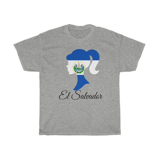 El Salvador Girl Flag Standard Tee 1 - Unisex