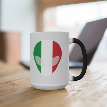 Italy Alien Color Changing Mug