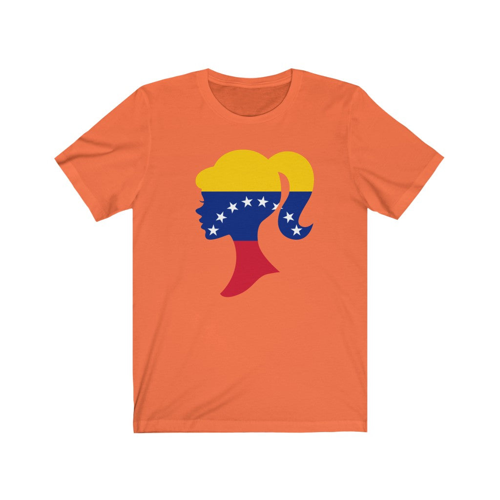 Venezuela Girl Flag Premium Tee - Unisex
