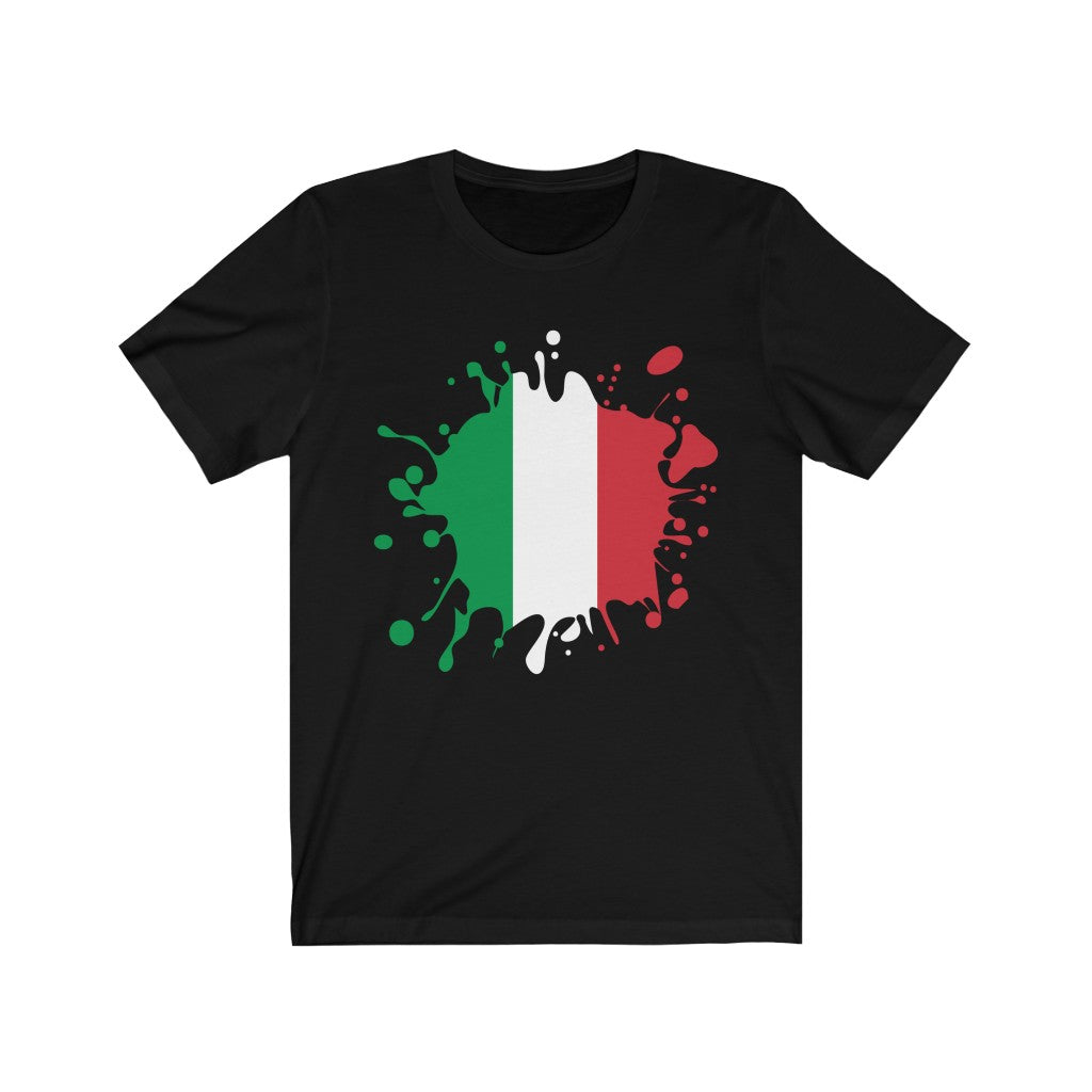 Italy Splat Flag Premium Tee - Unisex