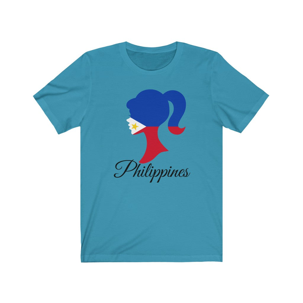 Philippines Girl Flag Premium Tee 1 - Unisex