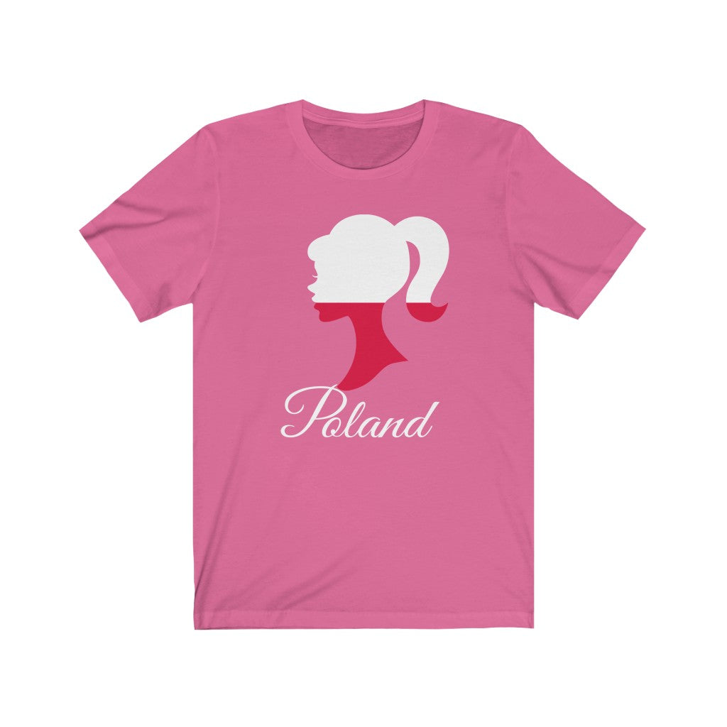 Poland Girl Flag Premium Tee 2 - Unisex