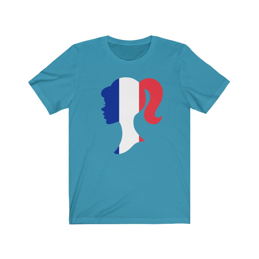 France Girl Flag Premium Tee - Unisex