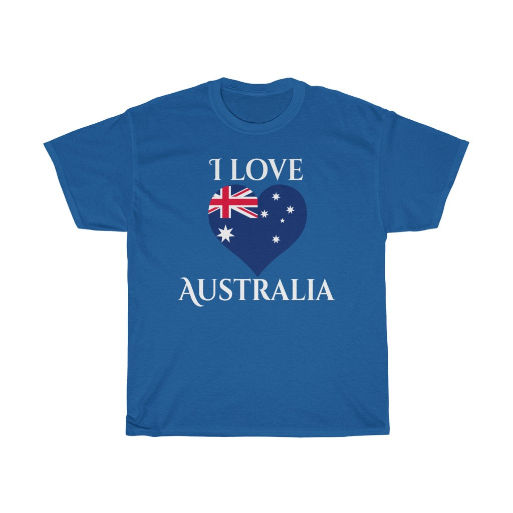 Australia Heart Flag Standard Tee 2 - Unisex