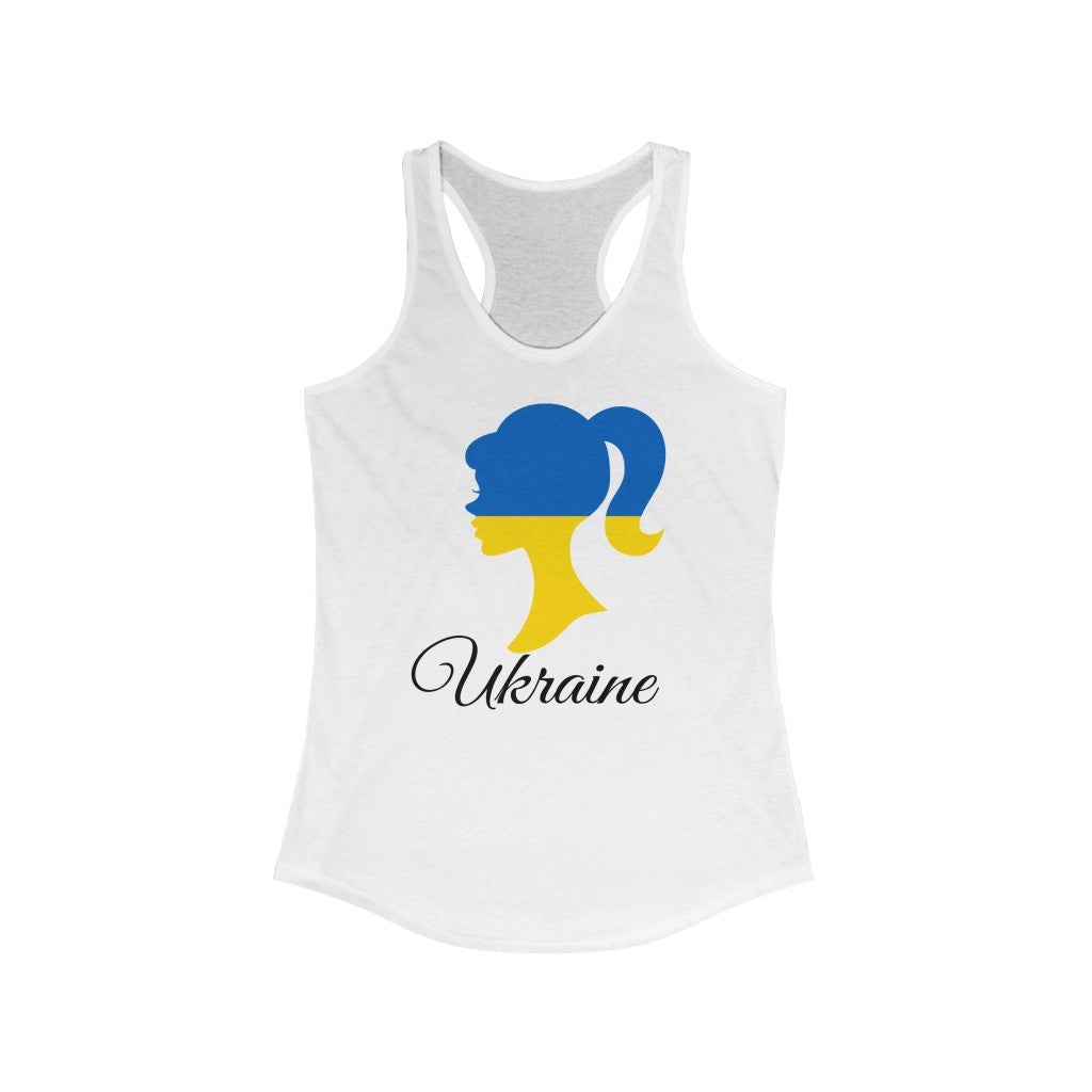 Ukraine Girl Flag Tank 1 - Women