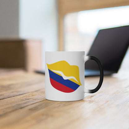 Colombia Lips Color Changing Mug