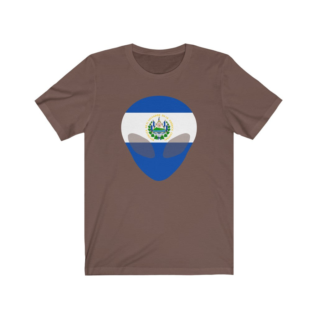 El Salvador Alien Flag Premium Tee - Unisex