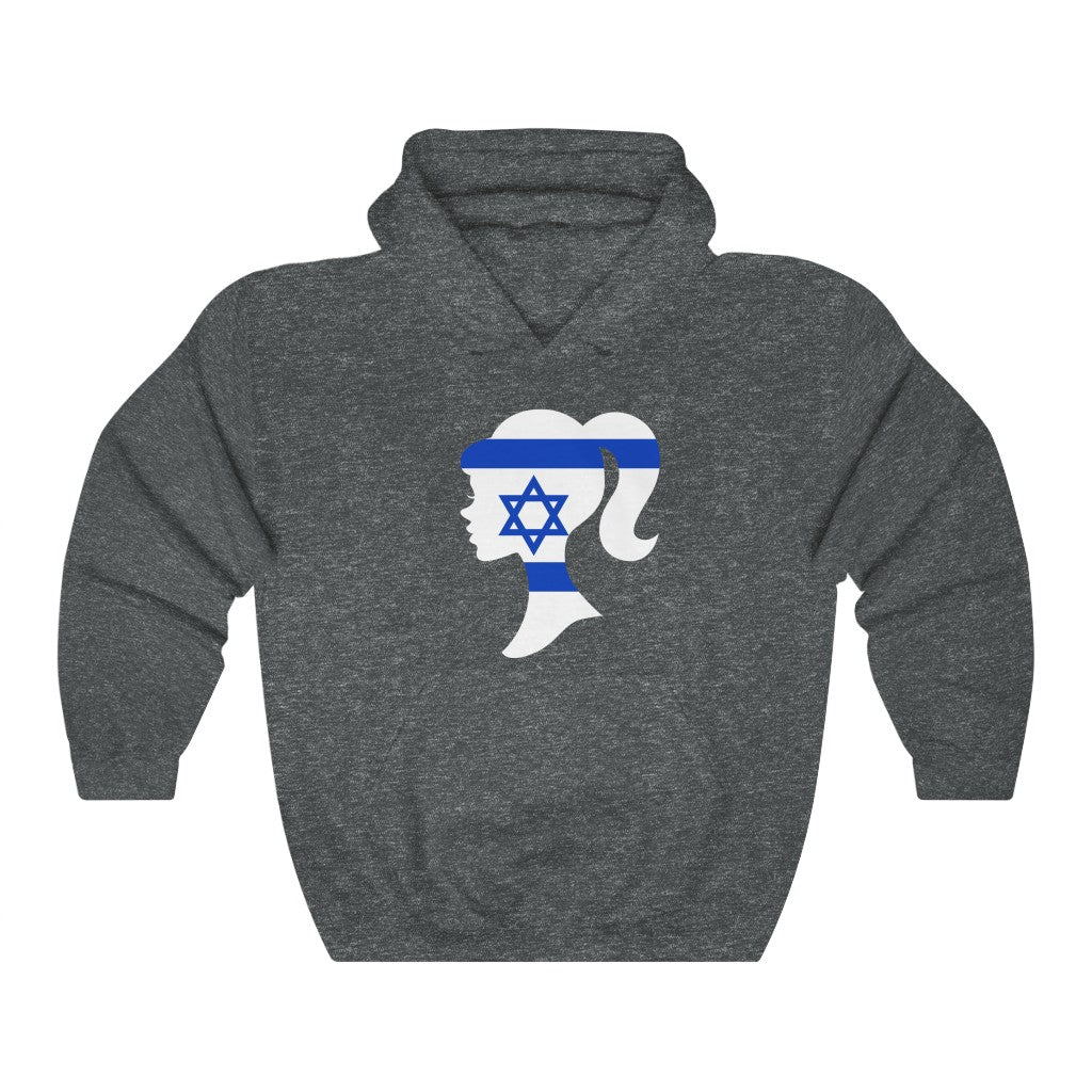 Israel Girl Flag Hoodie Sweatshirt - Unisex