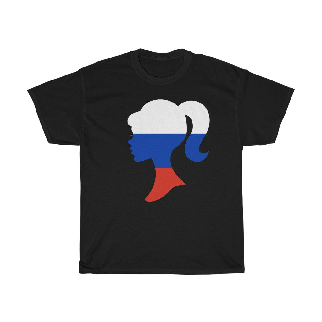 Russia Girl Flag Standard Tee - Unisex