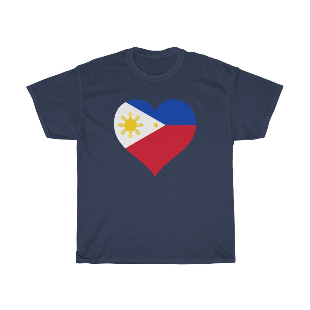 Philippines Heart Flag Standard Tee - Unisex