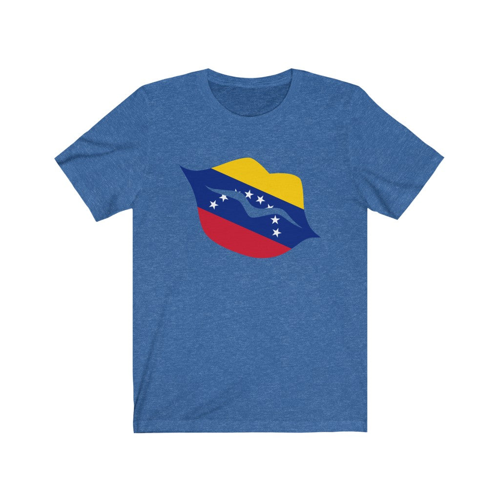 Venezuela Lips Flag Premium Tee - Unisex