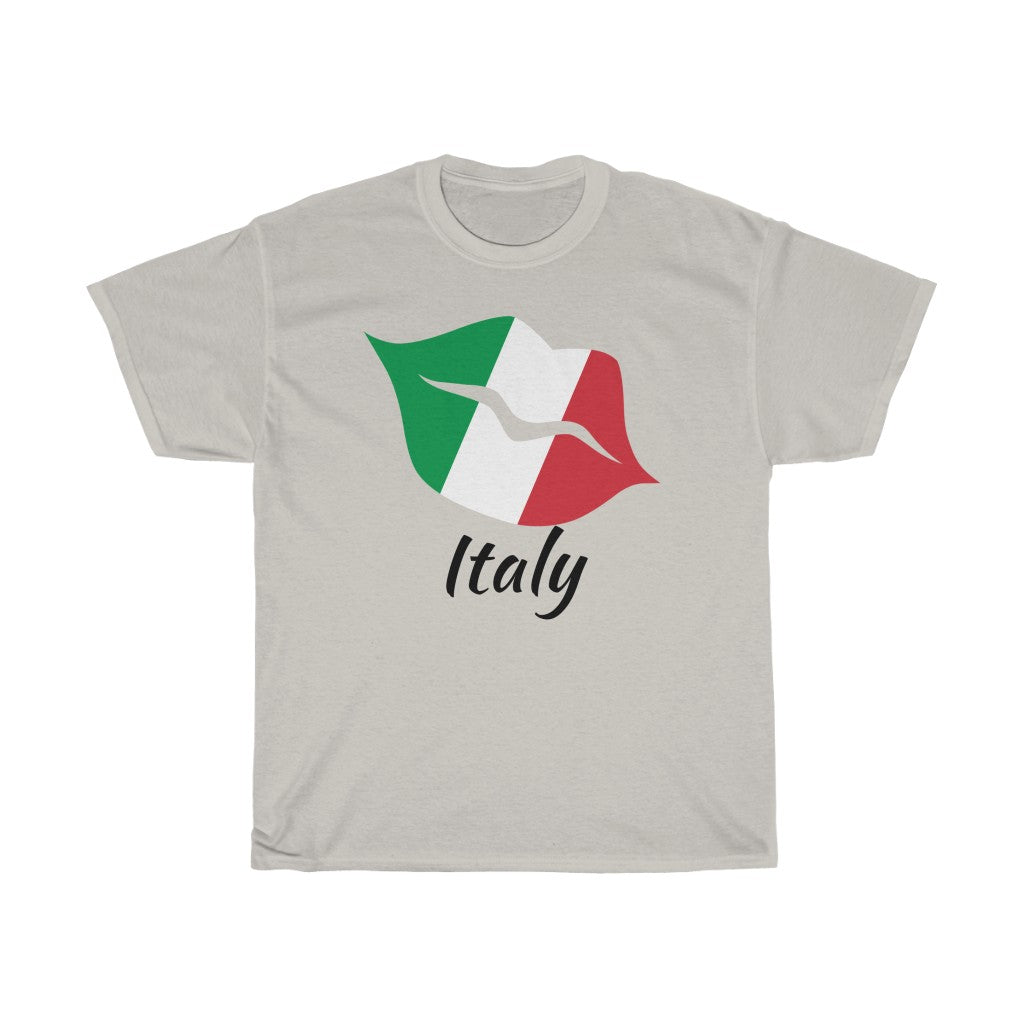 Italy Lips Flag Standard Tee 1 - Unisex