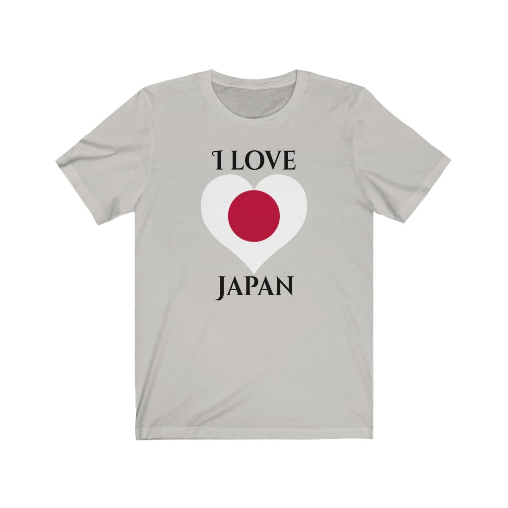 Japan Heart Flag Premium Tee 1 - Unisex