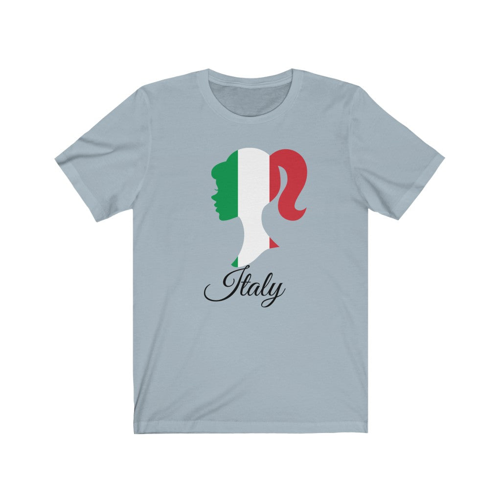 Italy Girl Flag Premium Tee 1 - Unisex