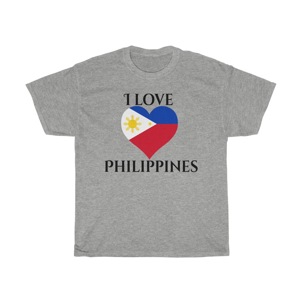 Philippines Heart Flag Standard Tee 1 - Unisex