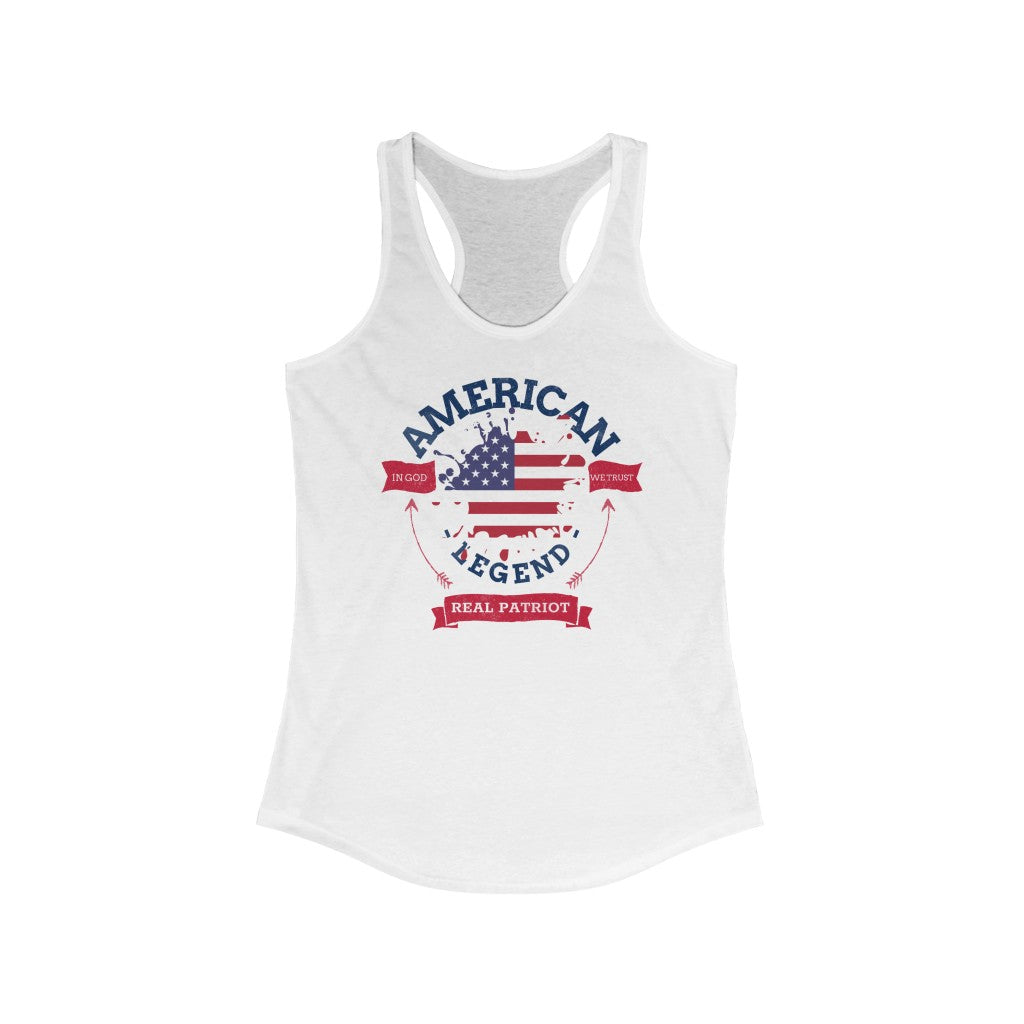 United States American Legend Flag Tank 1 - Women