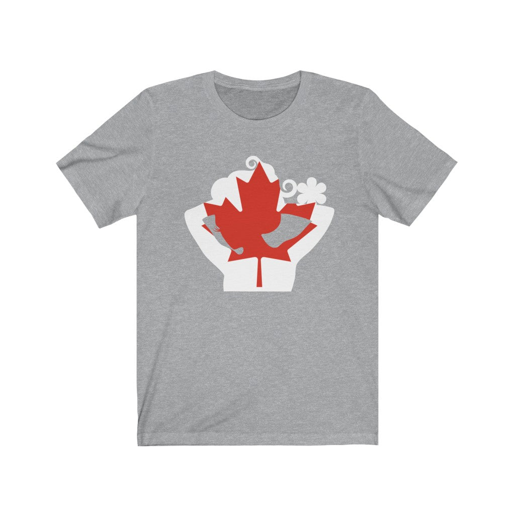 Canada Lady Flag Premium Tee - Unisex