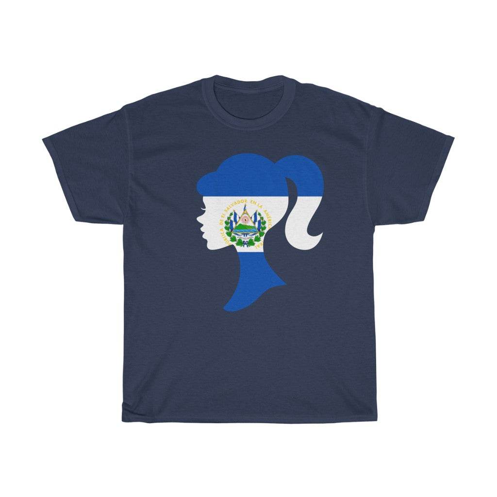 El Salvador Girl Flag Standard Tee - Unisex