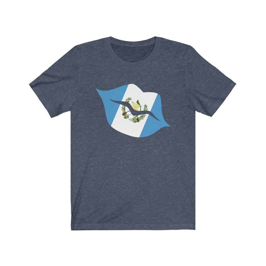 Guatemala Lips Flag Premium Tee - Unisex