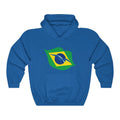 Brazil Lips Flag Hoodie Sweatshirt - Unisex