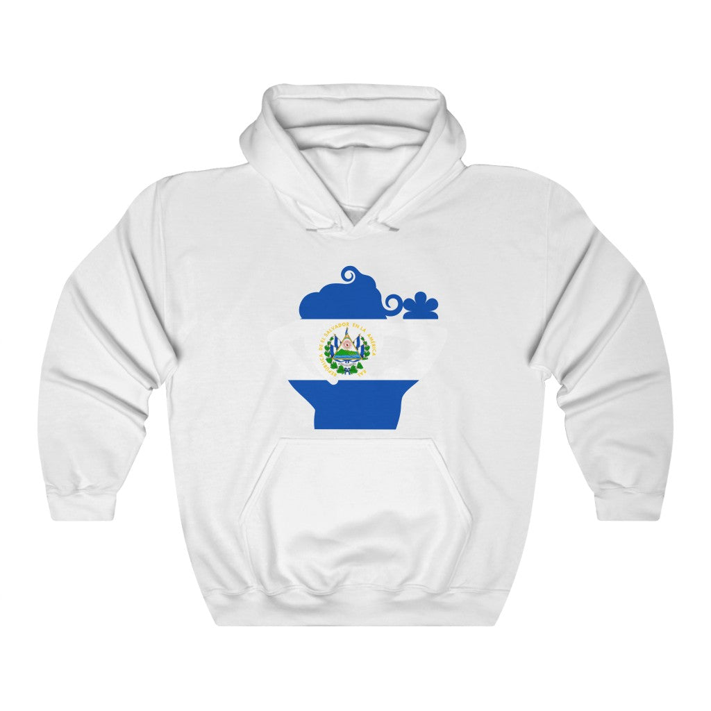 El Salvador Lady Flag Hoodie Sweatshirt - Unisex