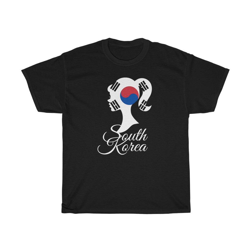 South Korea Girl Flag Standard Tee 2 - Unisex