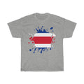 Costa Rica Splat Flag Standard Tee - Unisex