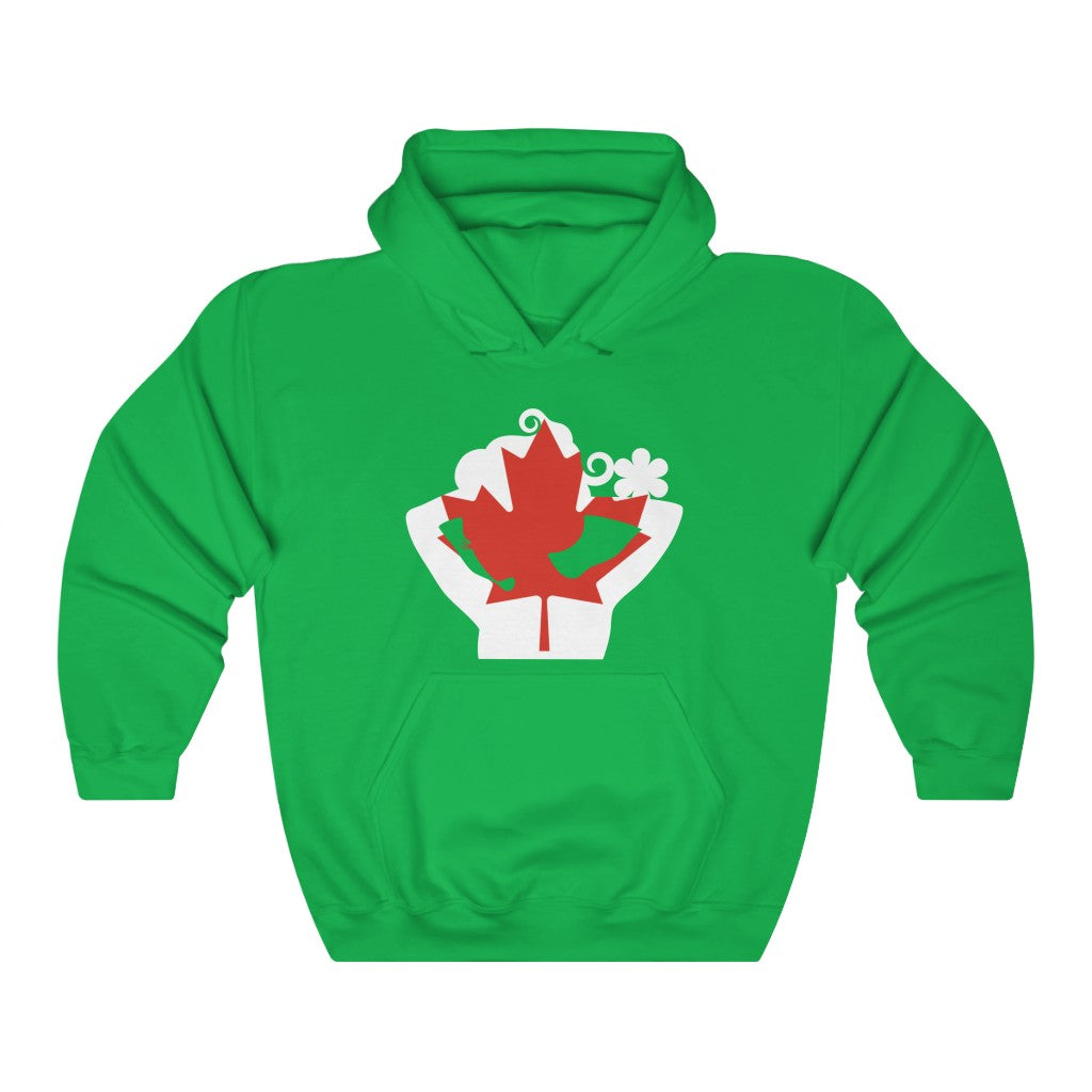 Canada Lady Flag Hoodie Sweatshirt - Unisex