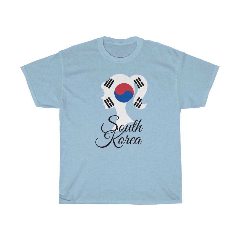 South Korea Girl Flag Standard Tee 1 - Unisex