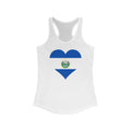 El Salvador Heart Flag Tank - Women