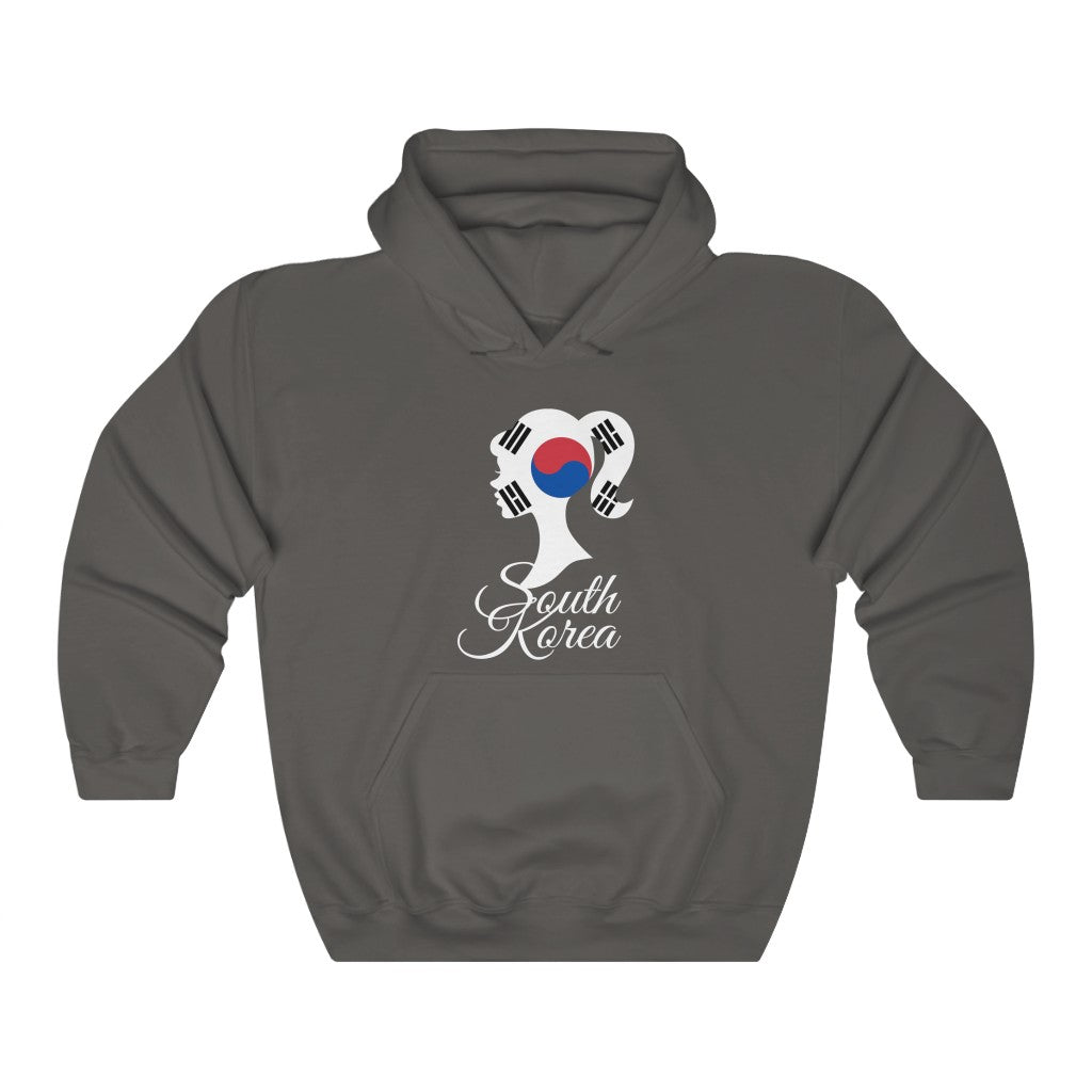 South Korea Girl Flag Hoodie Sweatshirt 2 - Unisex