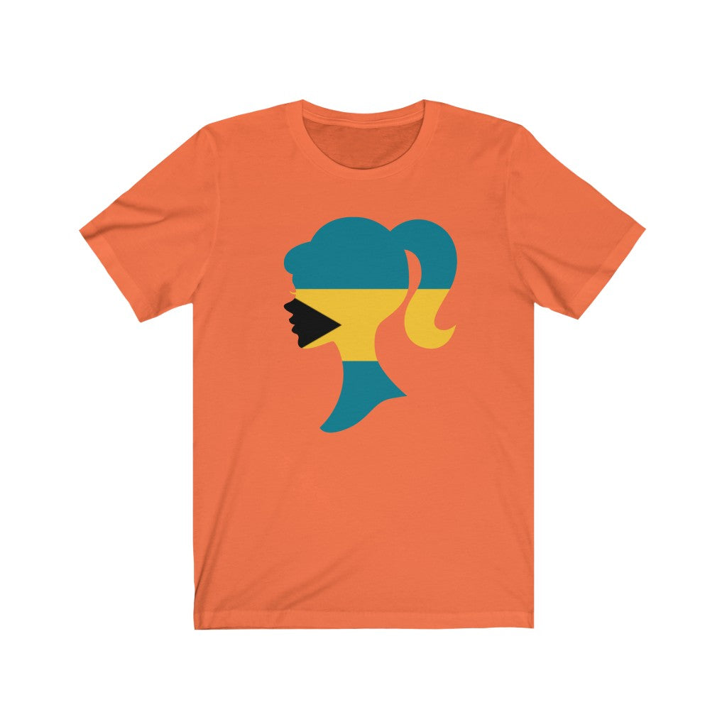 Bahamas Girl Flag Premium Tee - Unisex