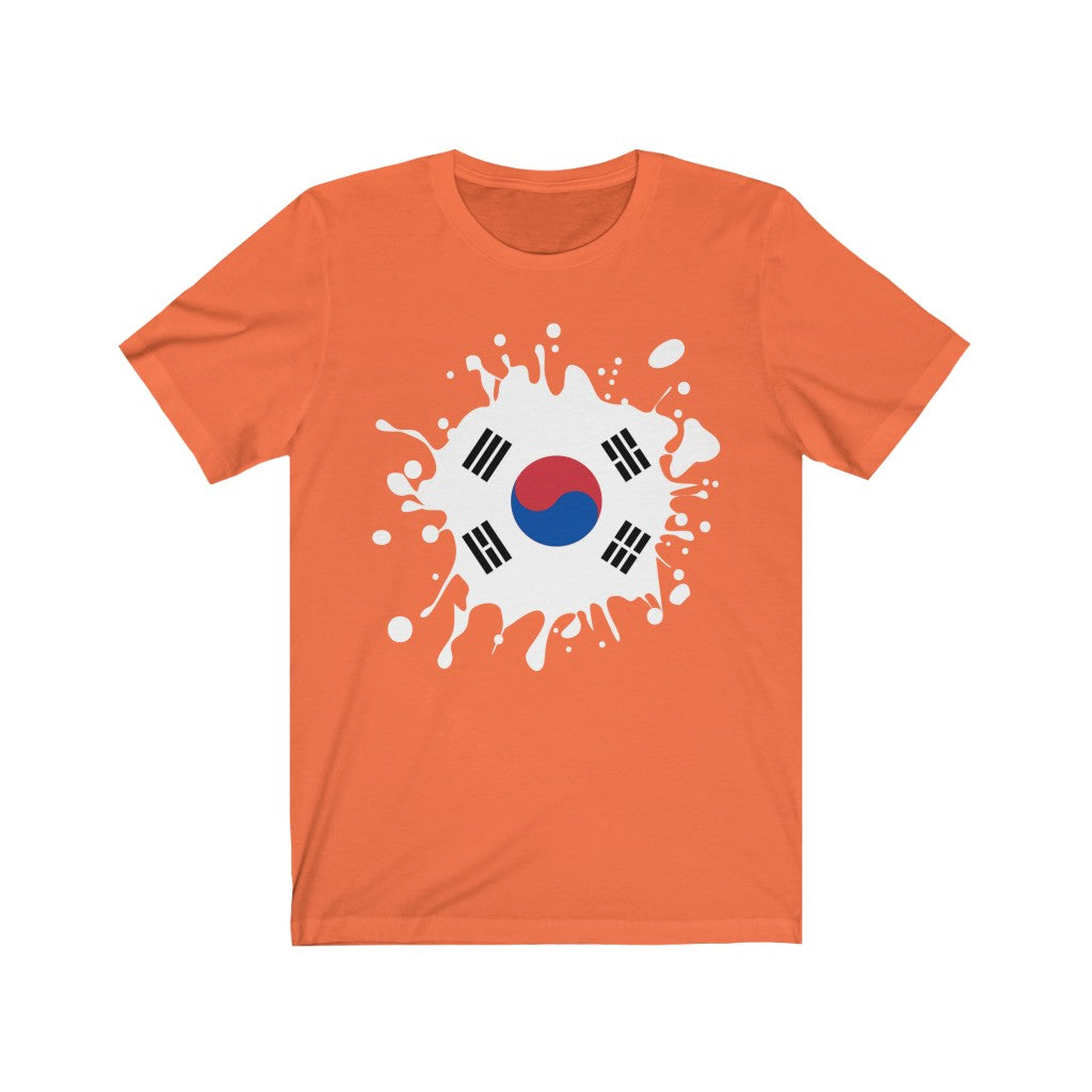 South Korea Splat Flag Premium Tee - Unisex