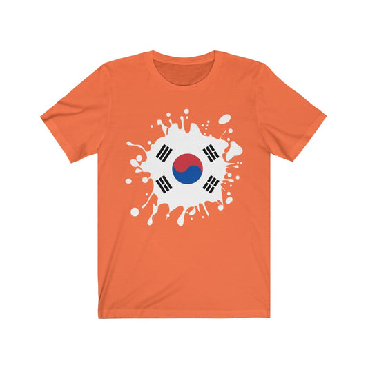 South Korea Splat Flag Premium Tee - Unisex