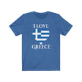 Greece Heart Flag Premium Tee 2 - Unisex