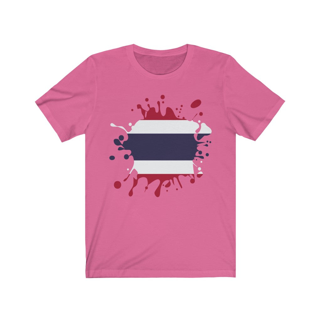 Thailand Splat Flag Premium Tee - Unisex