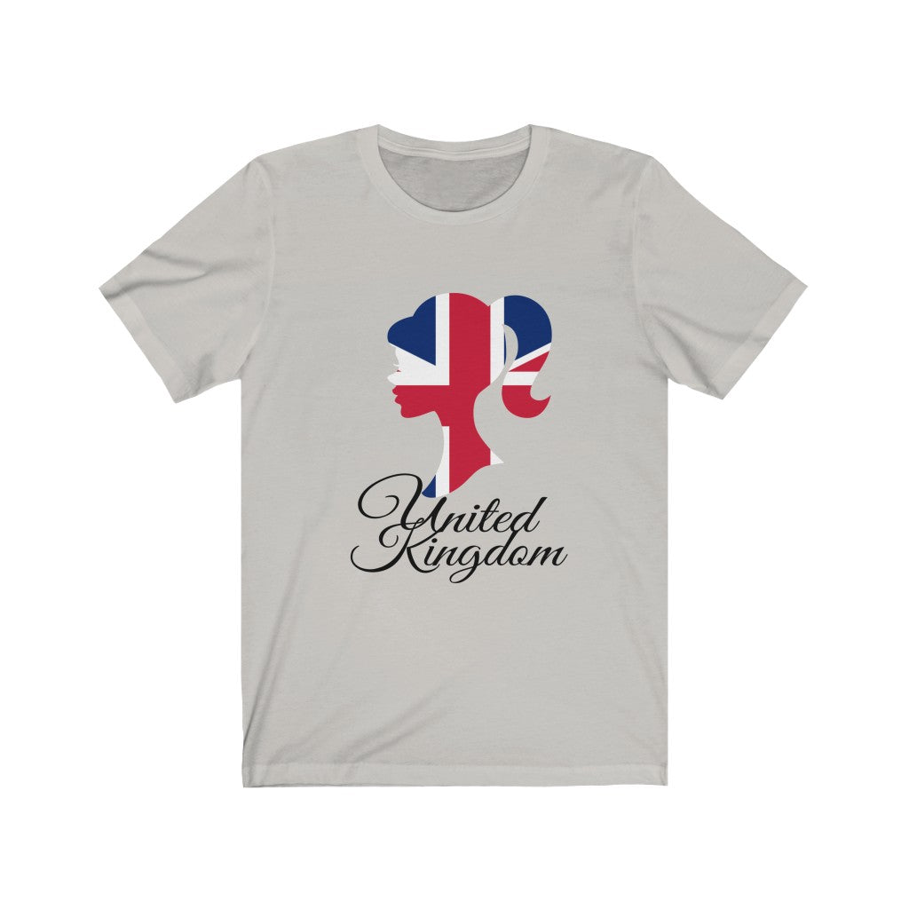 United Kingdom Girl Flag Premium Tee 1 - Unisex