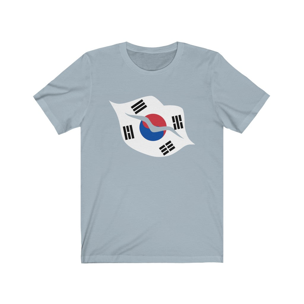 South Korea Lips Flag Premium Tee - Unisex