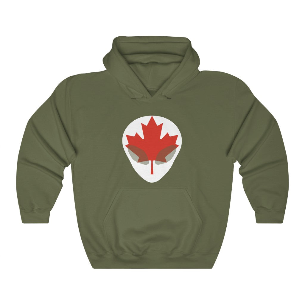 Canada Alien Flag Hoodie Sweatshirt - Unisex