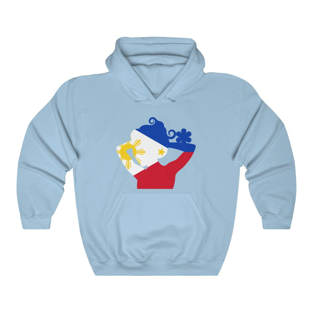 Philippines Lady Flag Hoodie Sweatshirt - Unisex