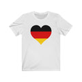 Germany Heart Flag Premium Tee - Unisex