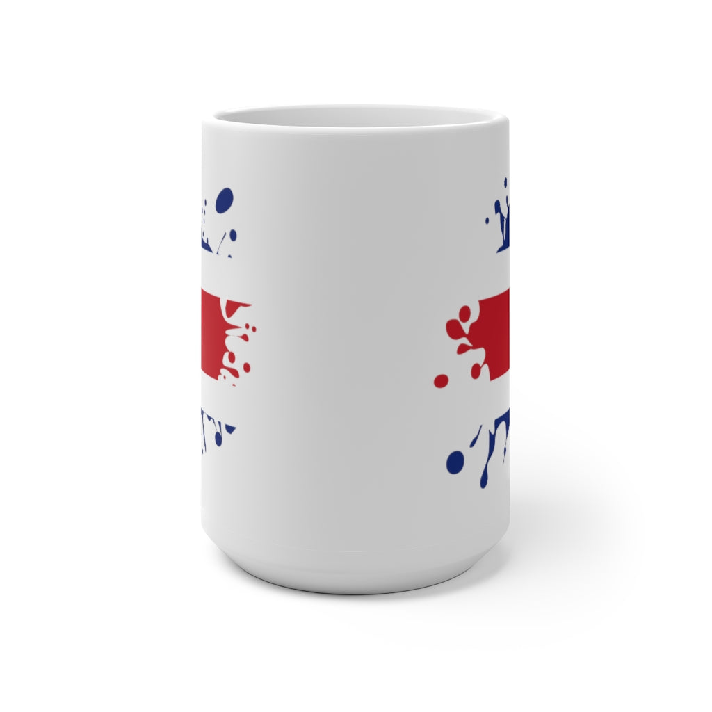 Costa Rica Splat Color Changing Mug