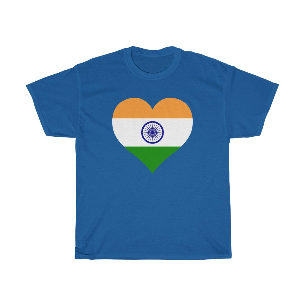 India Heart Flag Standard Tee - Unisex