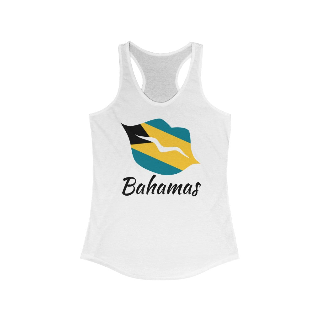 Bahamas Lips Flag Tank 1 - Women