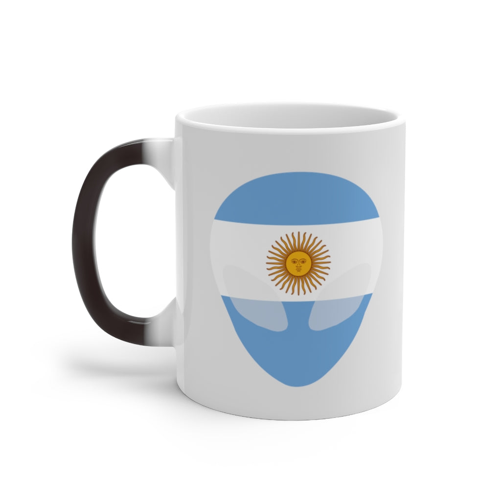 Argentina Alien Color Changing Mug