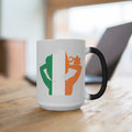 Ireland Lady Color Changing Mug