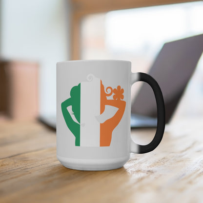 Ireland Lady Color Changing Mug